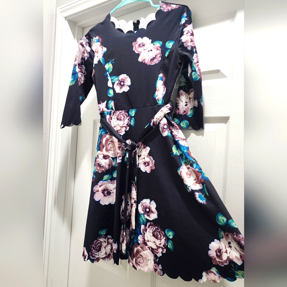 Youth flower dress size 12Y